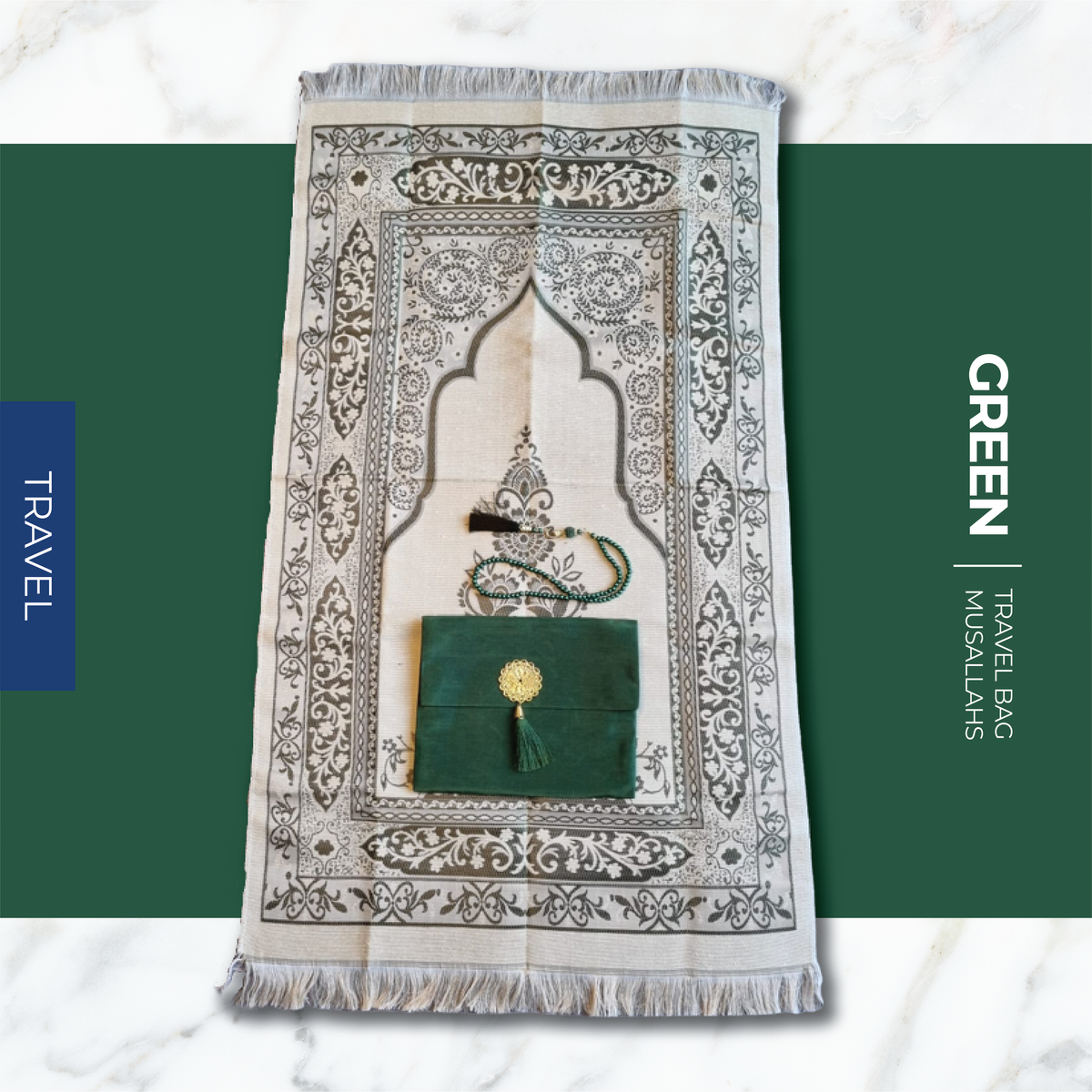Travel Musallah in Clear Gift Bag – Arabiana
