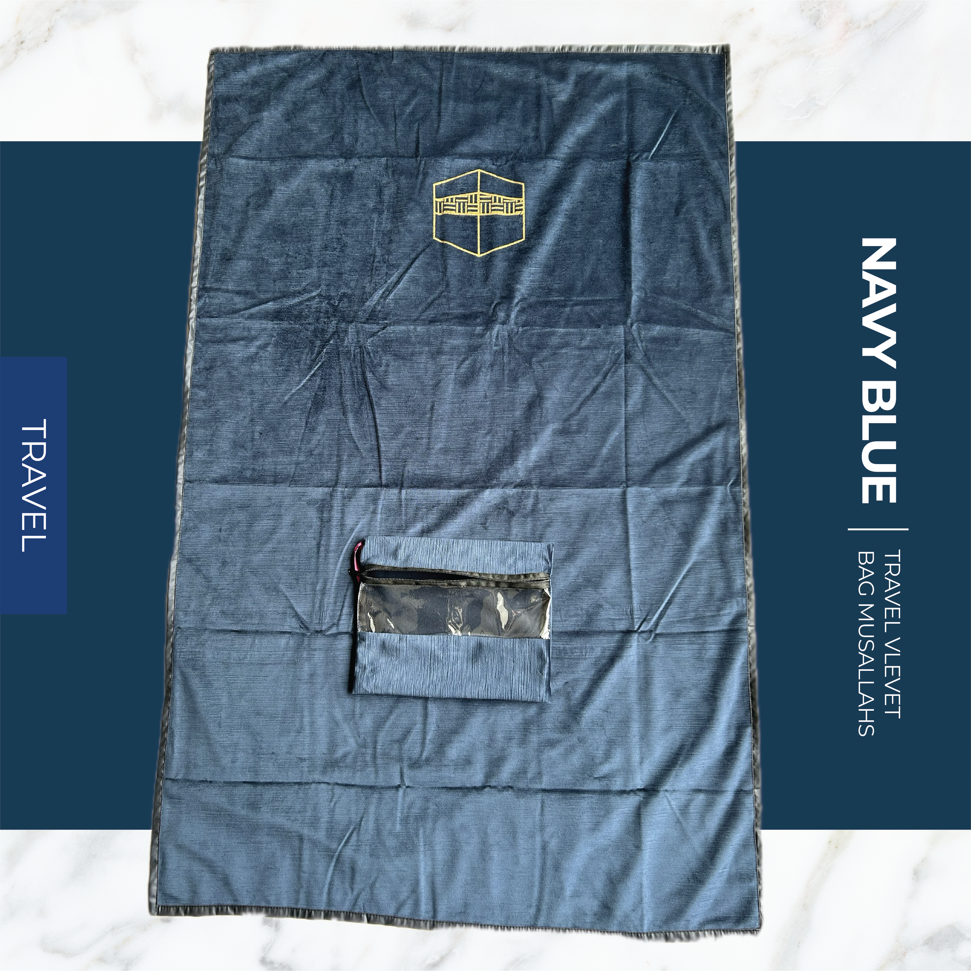 Travel Musallahs in Velvet Bag
