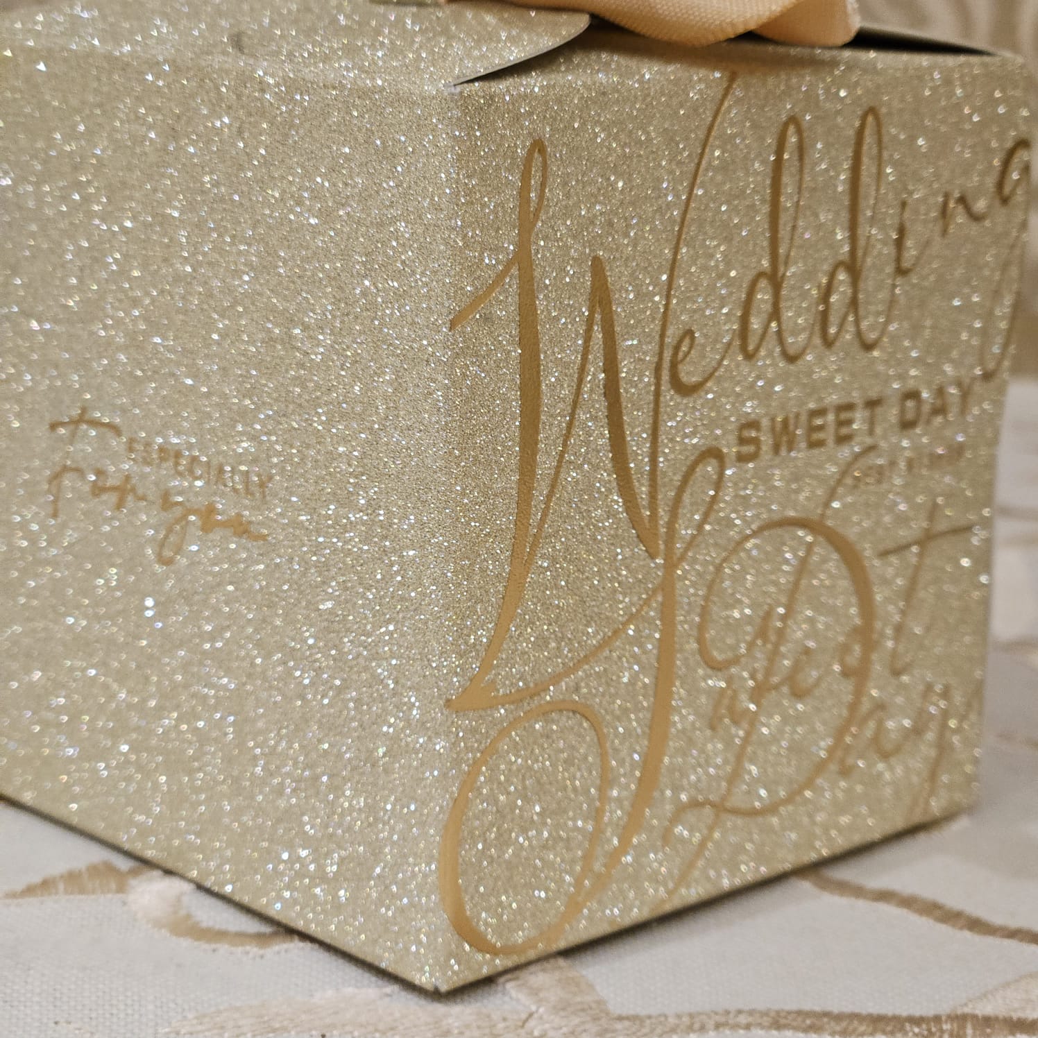 Wedding Glitter Mini Isipho Amabhokisi