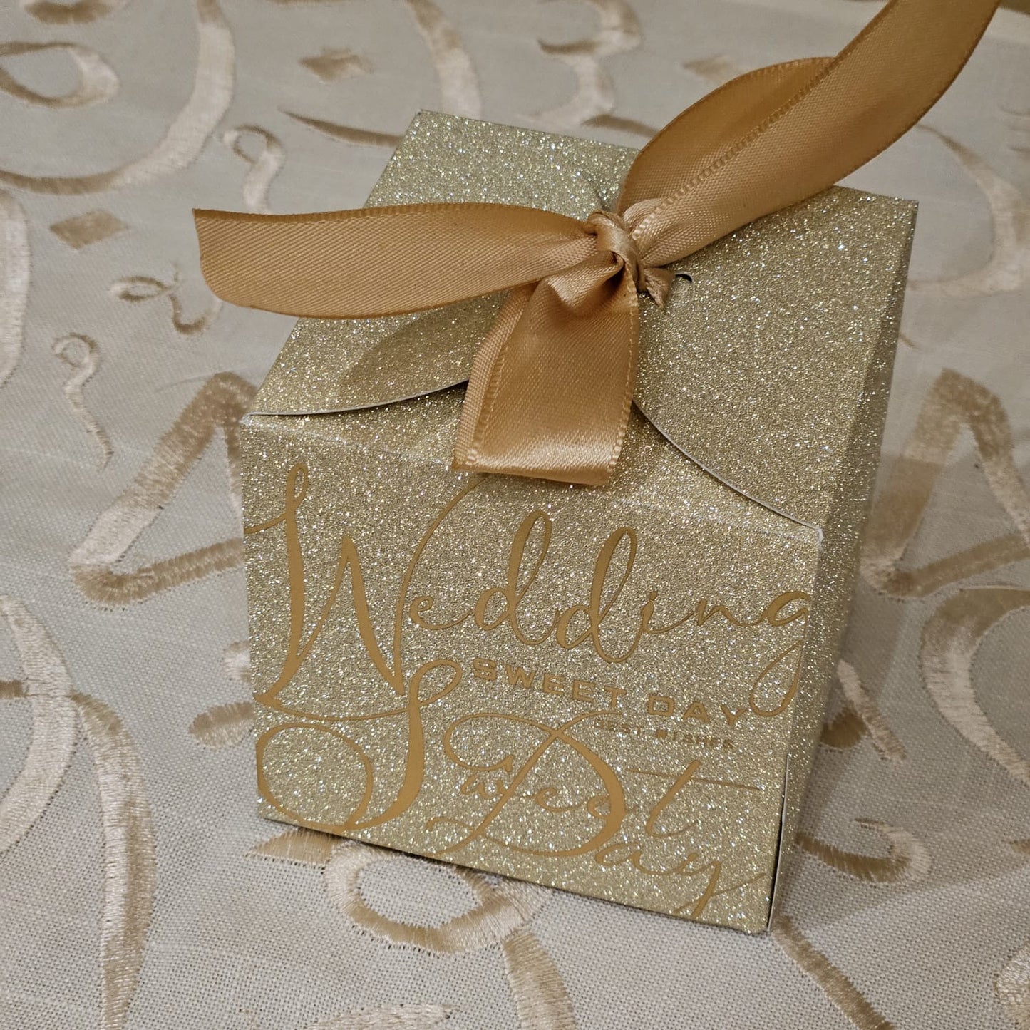 Wedding Glitter Mini Gift Boxes Arabiana