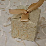 Wedding Glitter Mini Gift Boxes