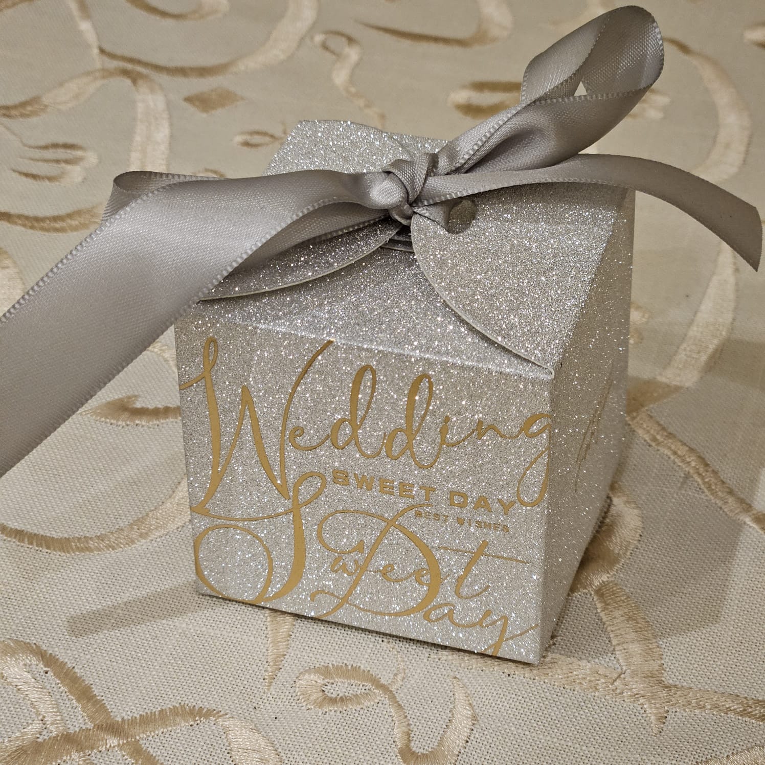 Wedding Glitter Mini Isipho Amabhokisi
