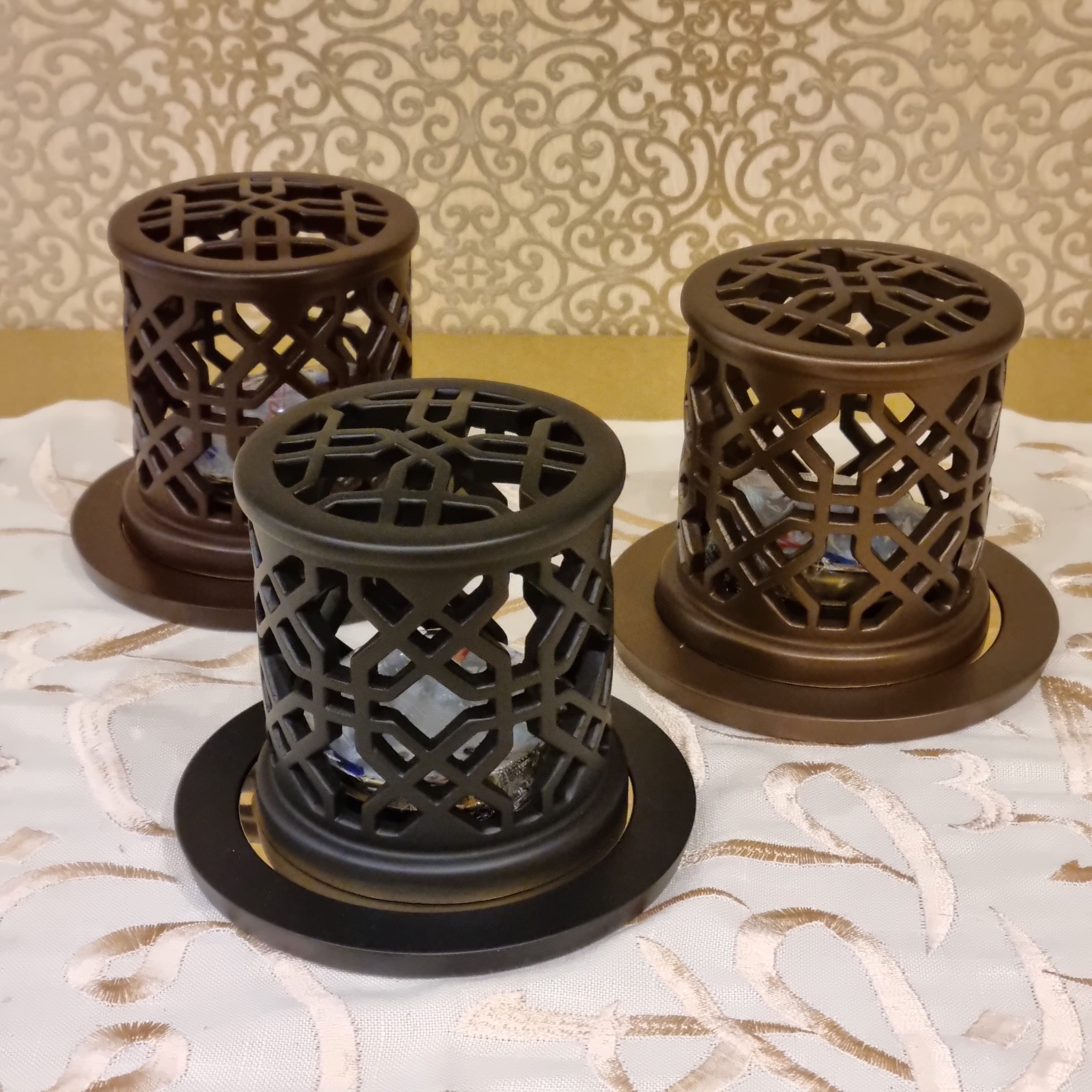Magnetic Round Style Oud Burner