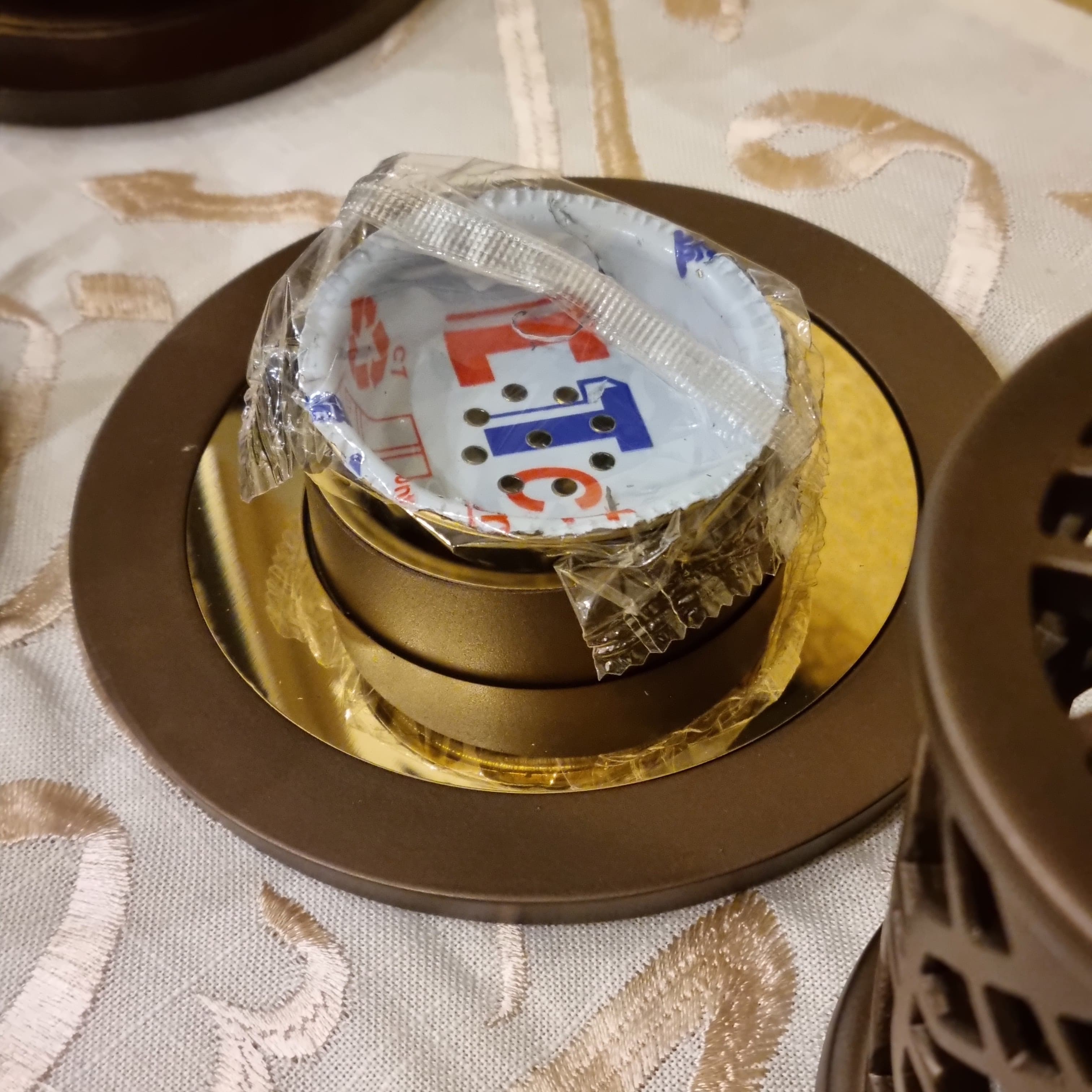 Magnetic Round Style Oud Burner