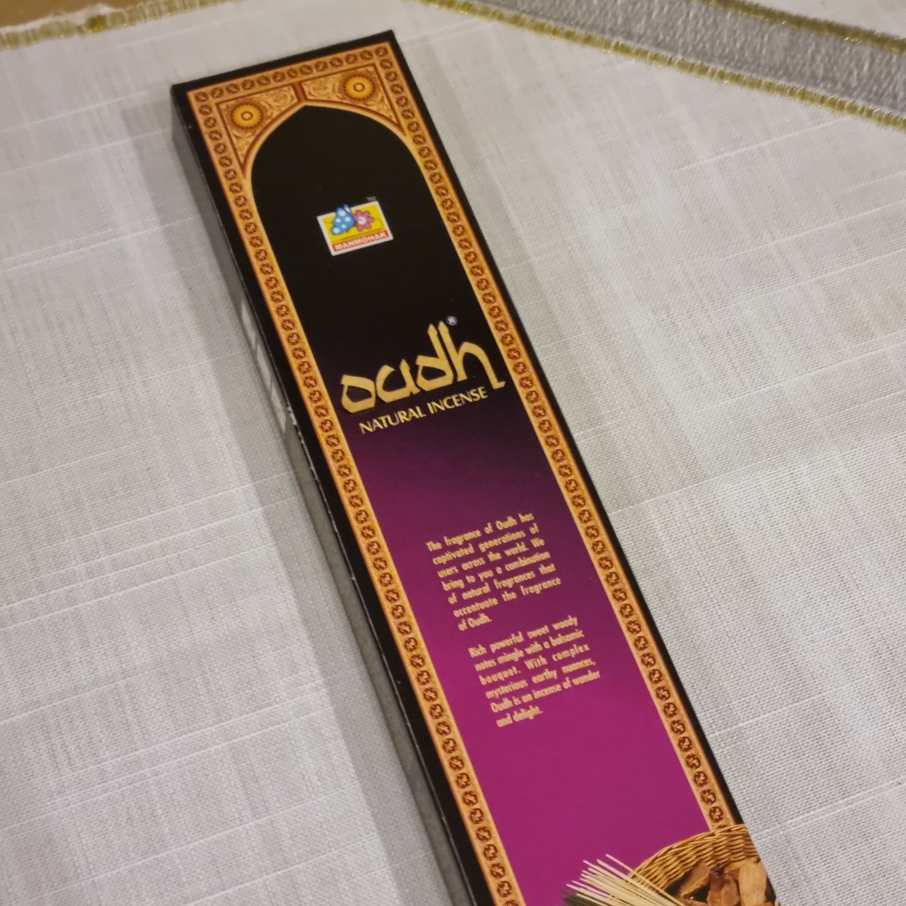 I-Asli Oudh Purple Incence Sticks (Agarbathi) Premium 20s