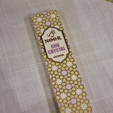 Noor Oud Crystal Incense Sticks (Agarbathi) 15g