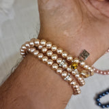Armband Tasbeeh met pêrelkrale 99 krale (5 kleure)