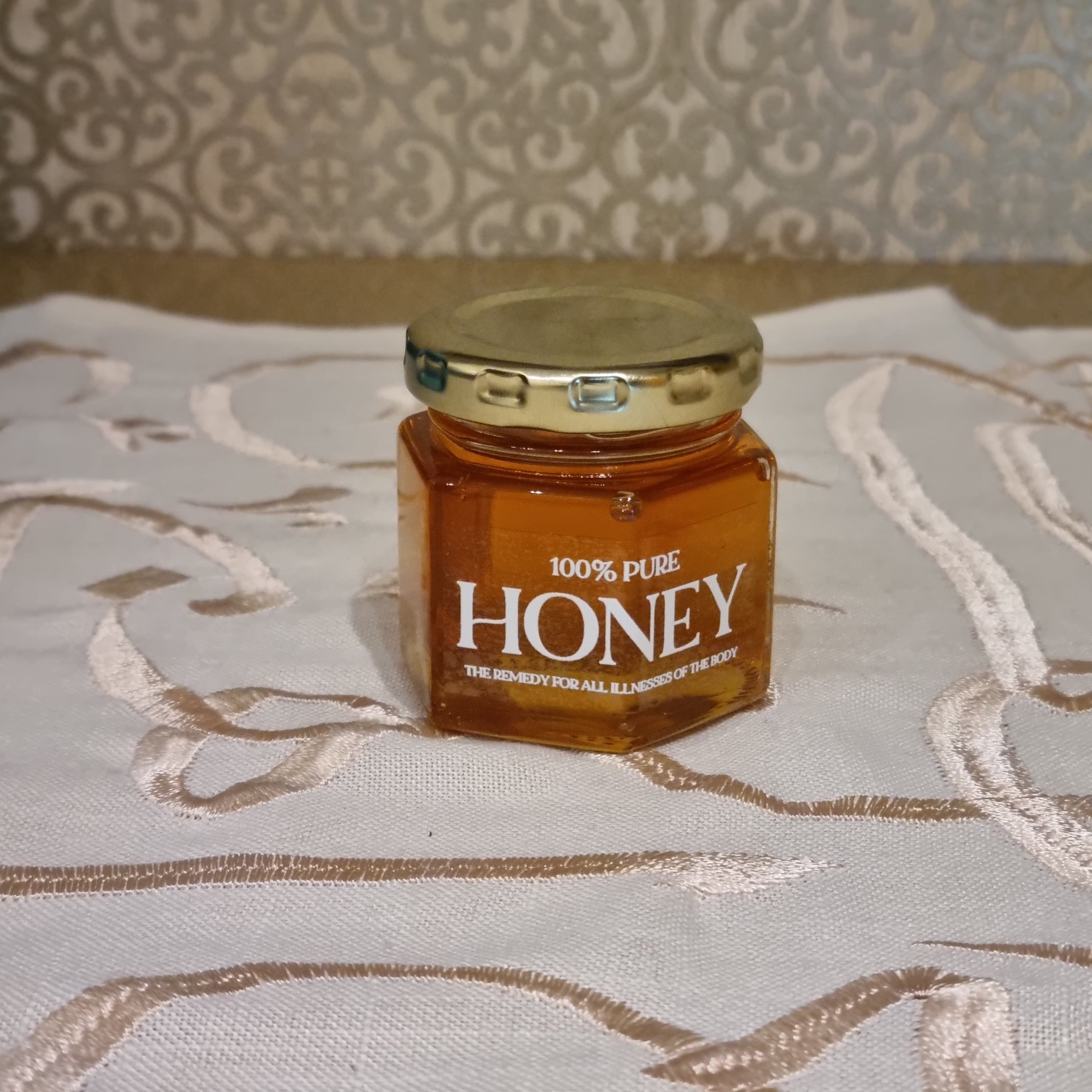 Pure Honey 60ml Glass Jar