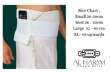 Elasticated Ihraam Belt with Adjustable Velcro Straps