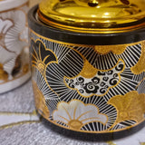 Arabiese Kalligrafie Teepot-Styl Reënboogdruk Oud Brander