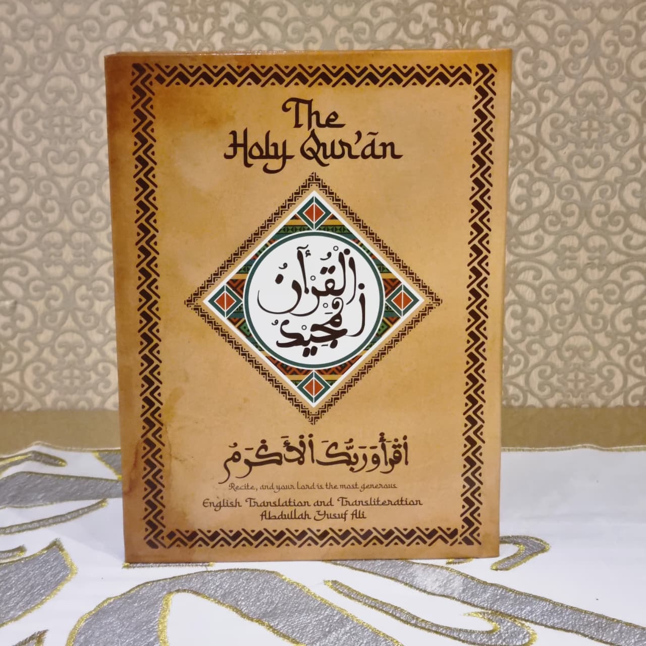 Transliterasie Koran 3-in-1 met Arabiese, Engelse vertaling en transliterasie