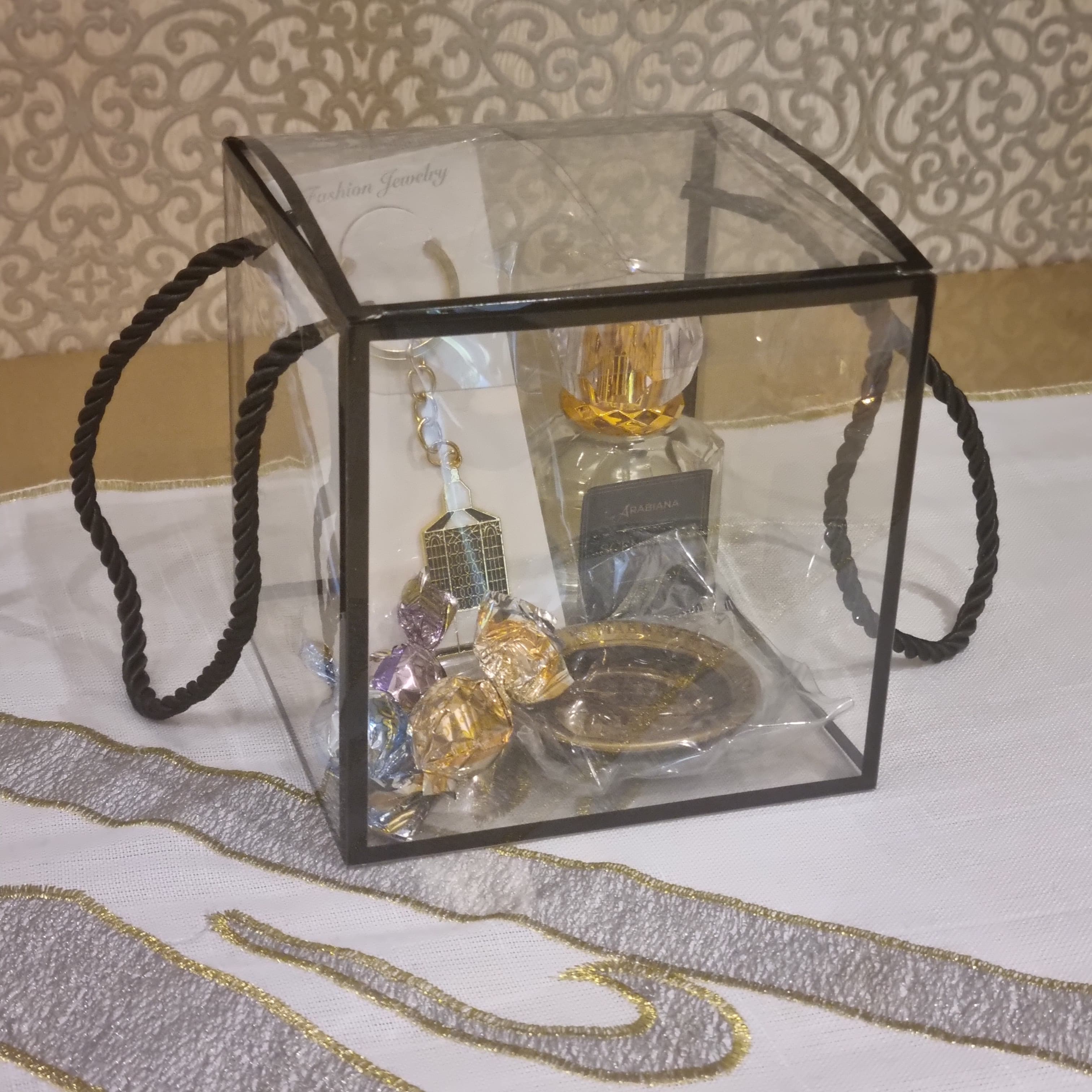 Eid Gift Set 13 - Perfume, Magnet & Keyring Set