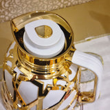 I-Noor Brown 1 Liter Vacuum Flask enesivalo (Embossed)