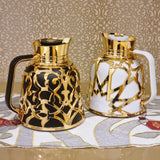 I-Noor Brown 1 Liter Vacuum Flask enesivalo (Embossed)