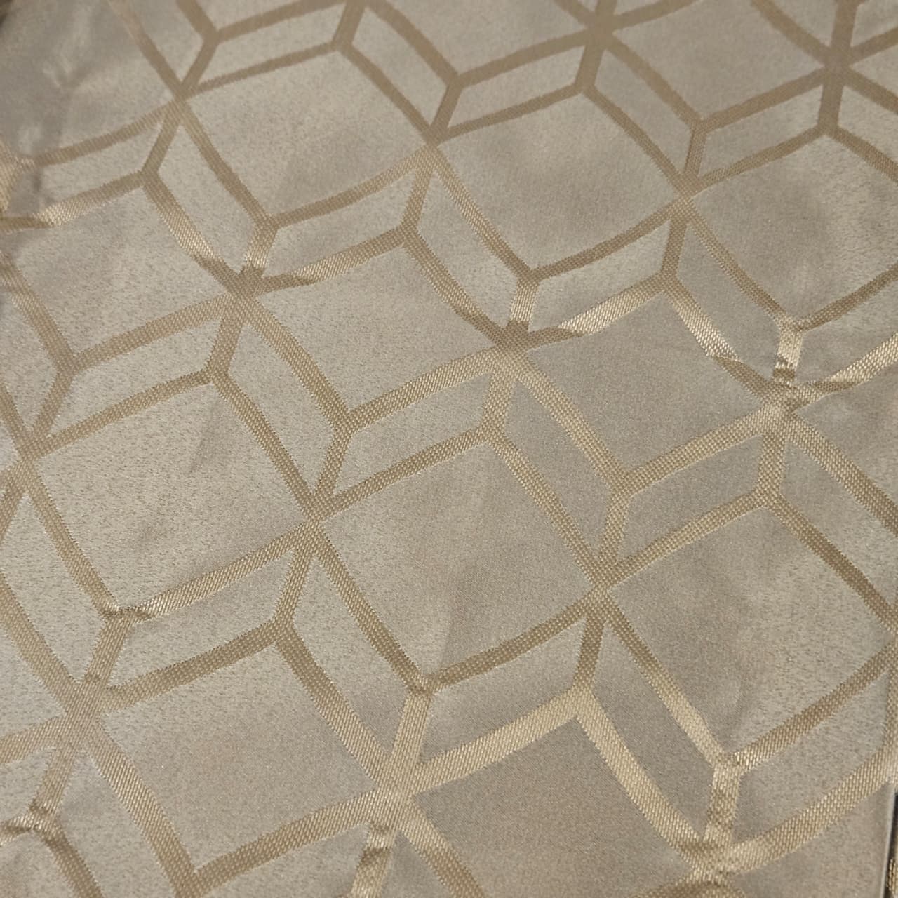 Grey Diamond Luxury Tablecloth
