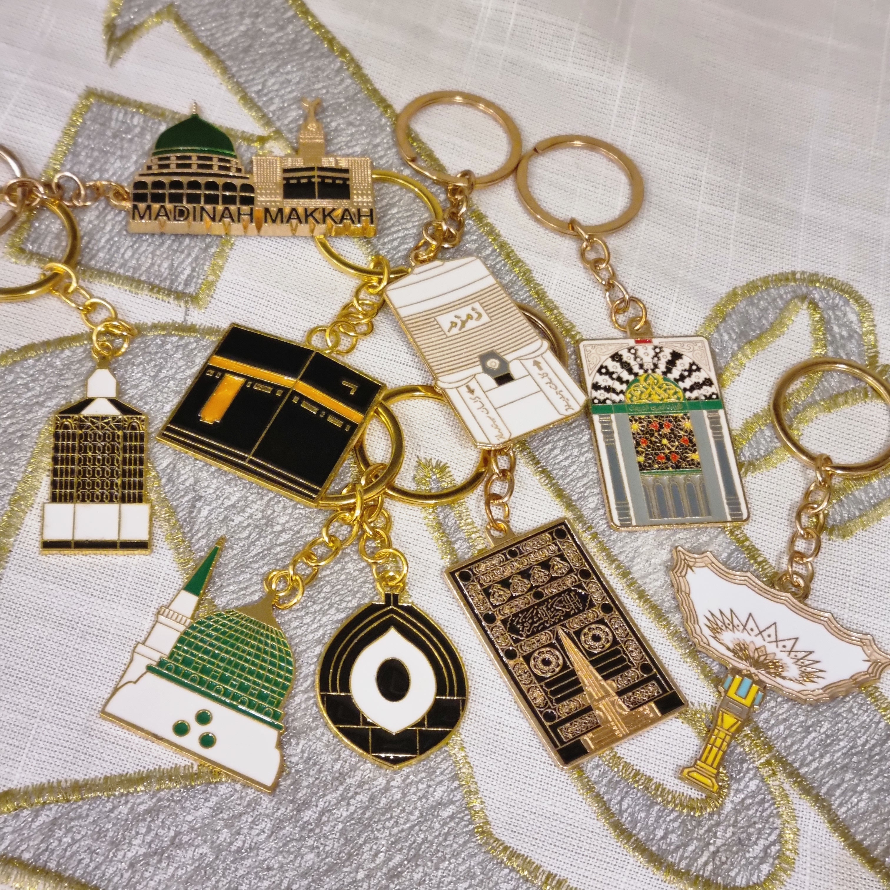 Makkah & Madinah Style Keyrings