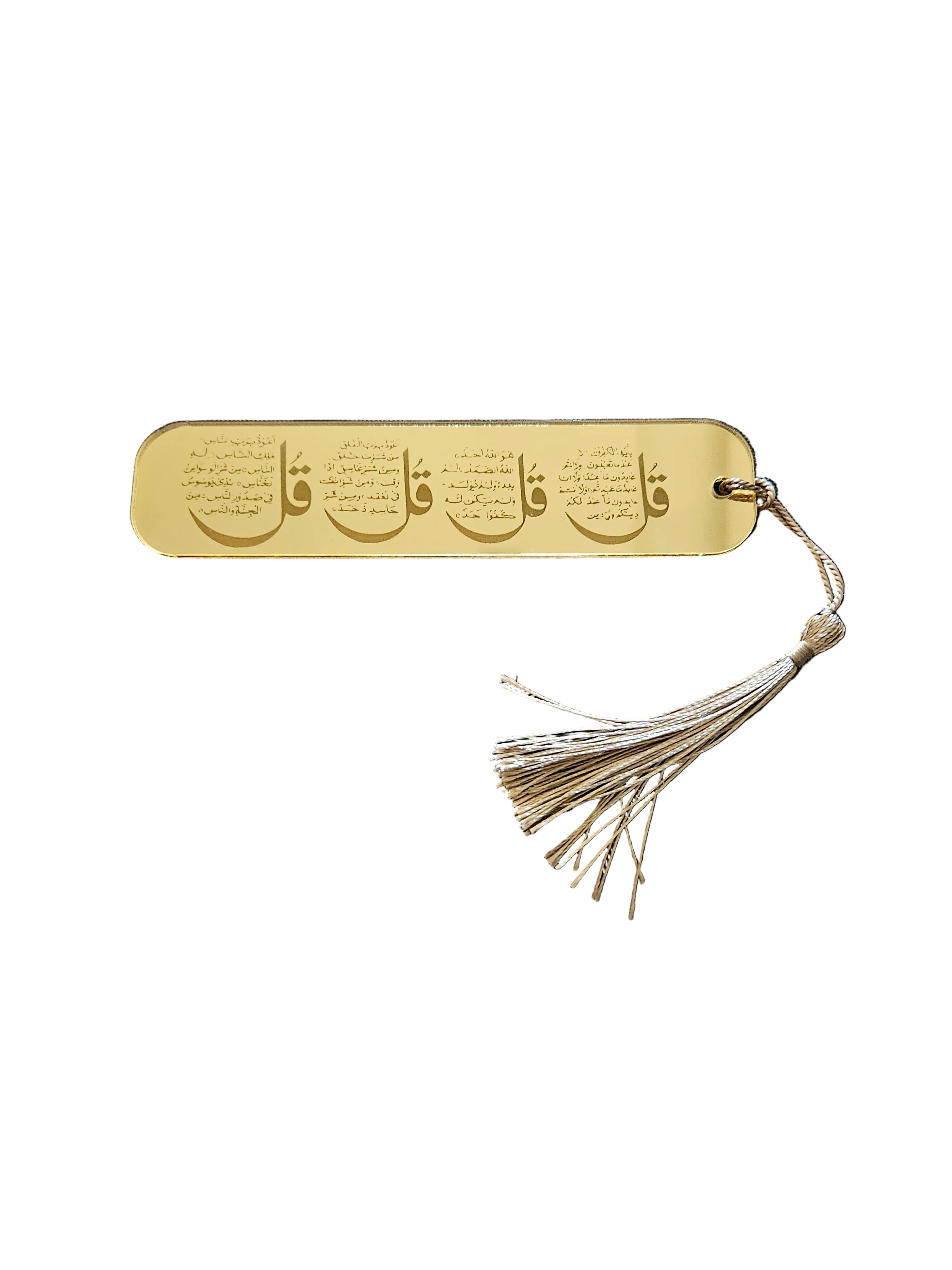 Bookmarks Acrylic 4 Quls Circular Design