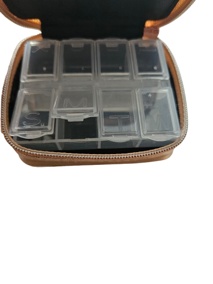 Travel Pill Case (8 Compartment)