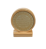 Ayatul Kursi Islamic Tabletop Frame – Round Shape Wooden Frame with Engraved Acrylic - Quran Desk Decor