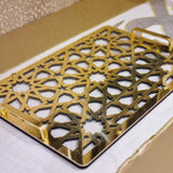 Rectangle Perspex Geometric Tray