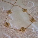 Eid Gift Set 12 - Clover Jewellery Set (Necklace & Bracelet)