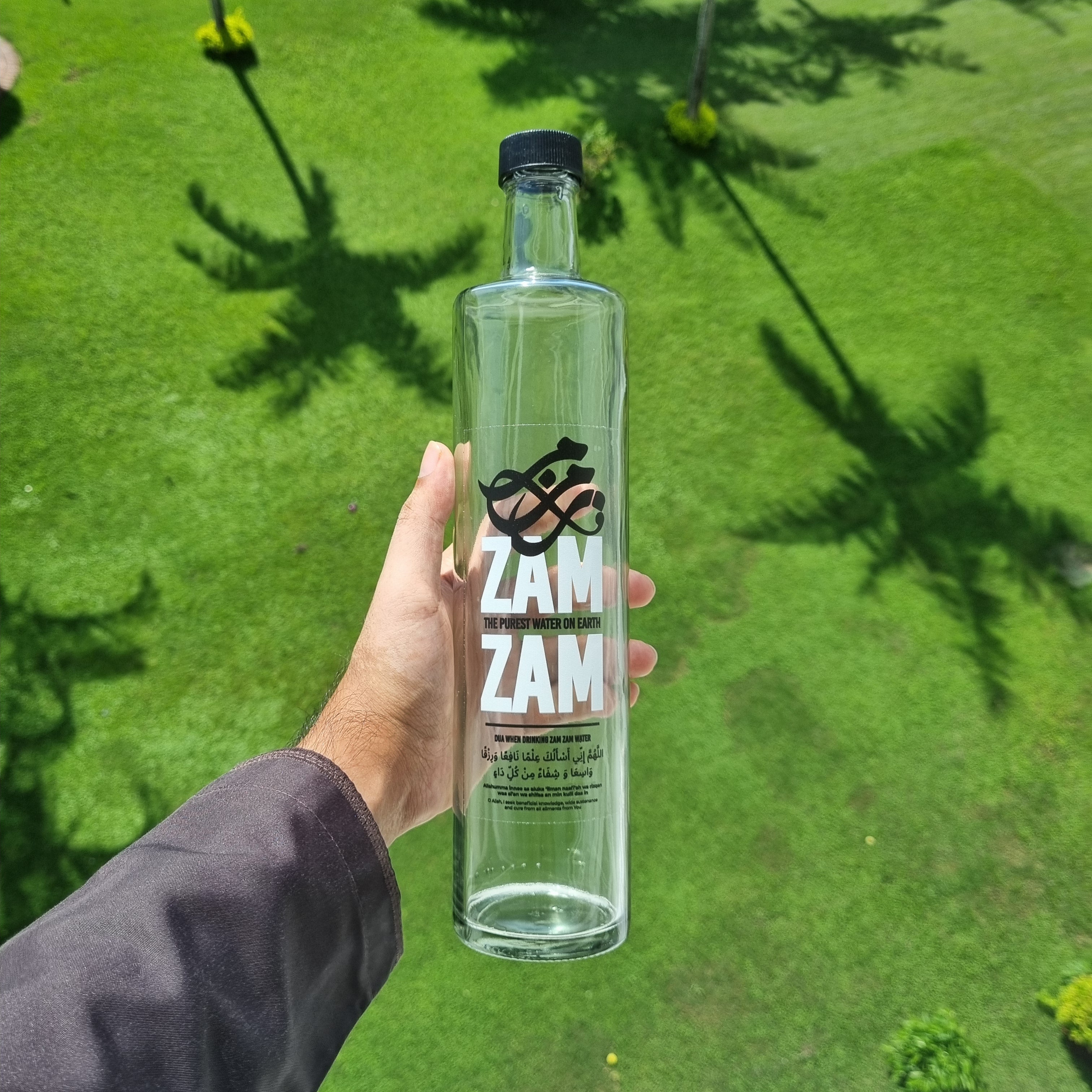 Zam Zam Bottle 750ml Glass