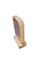 Ayatul Kursi Islamic Tabletop Frame – Rectangle-Shaped Wooden Frame with Engraved Acrylic - Quran Desk Decor