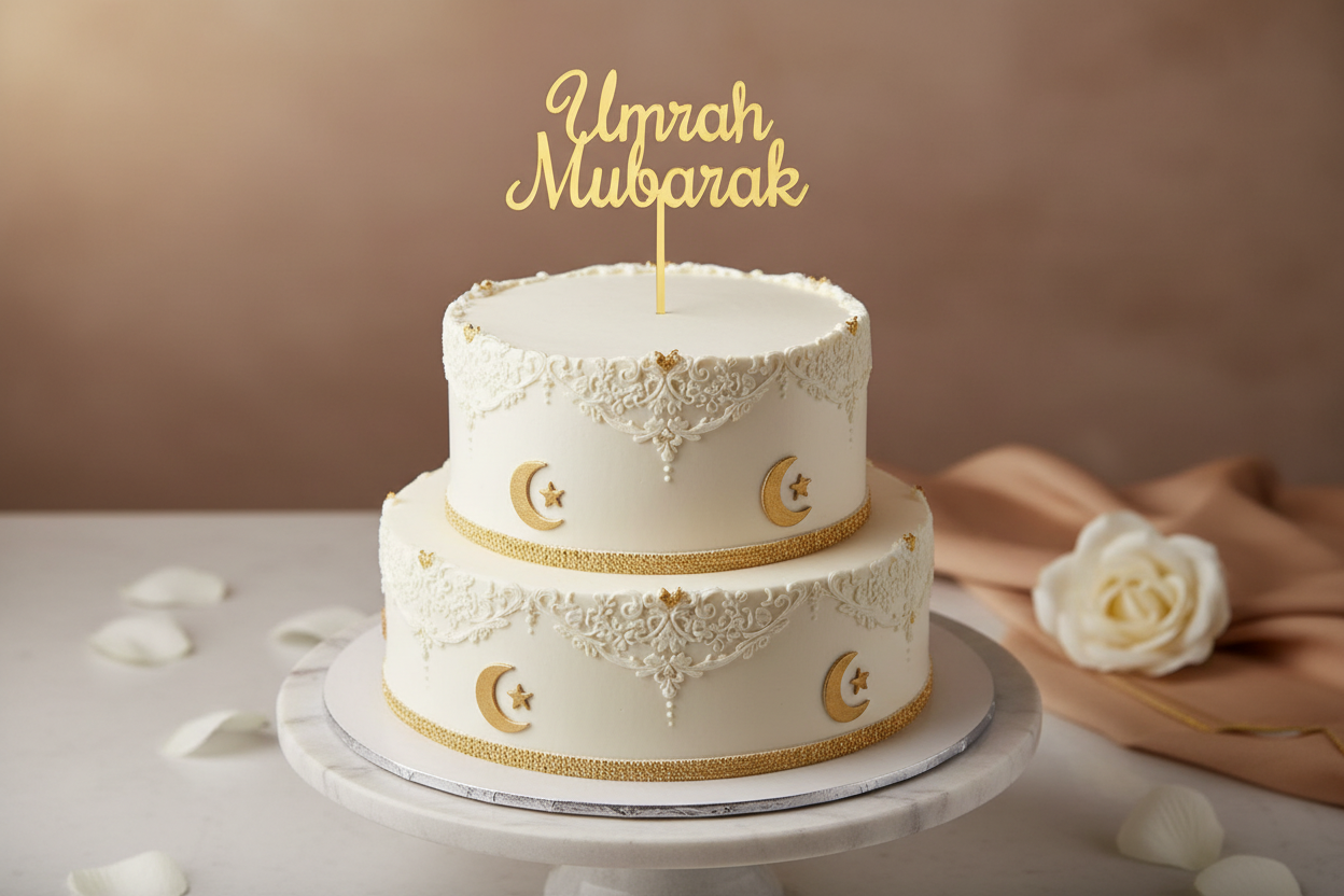 Umrah Cake Topper - Acrylic