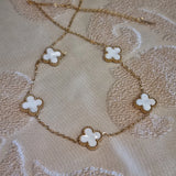 Eid Gift Set 12 - Clover Jewellery Set (Necklace & Bracelet)