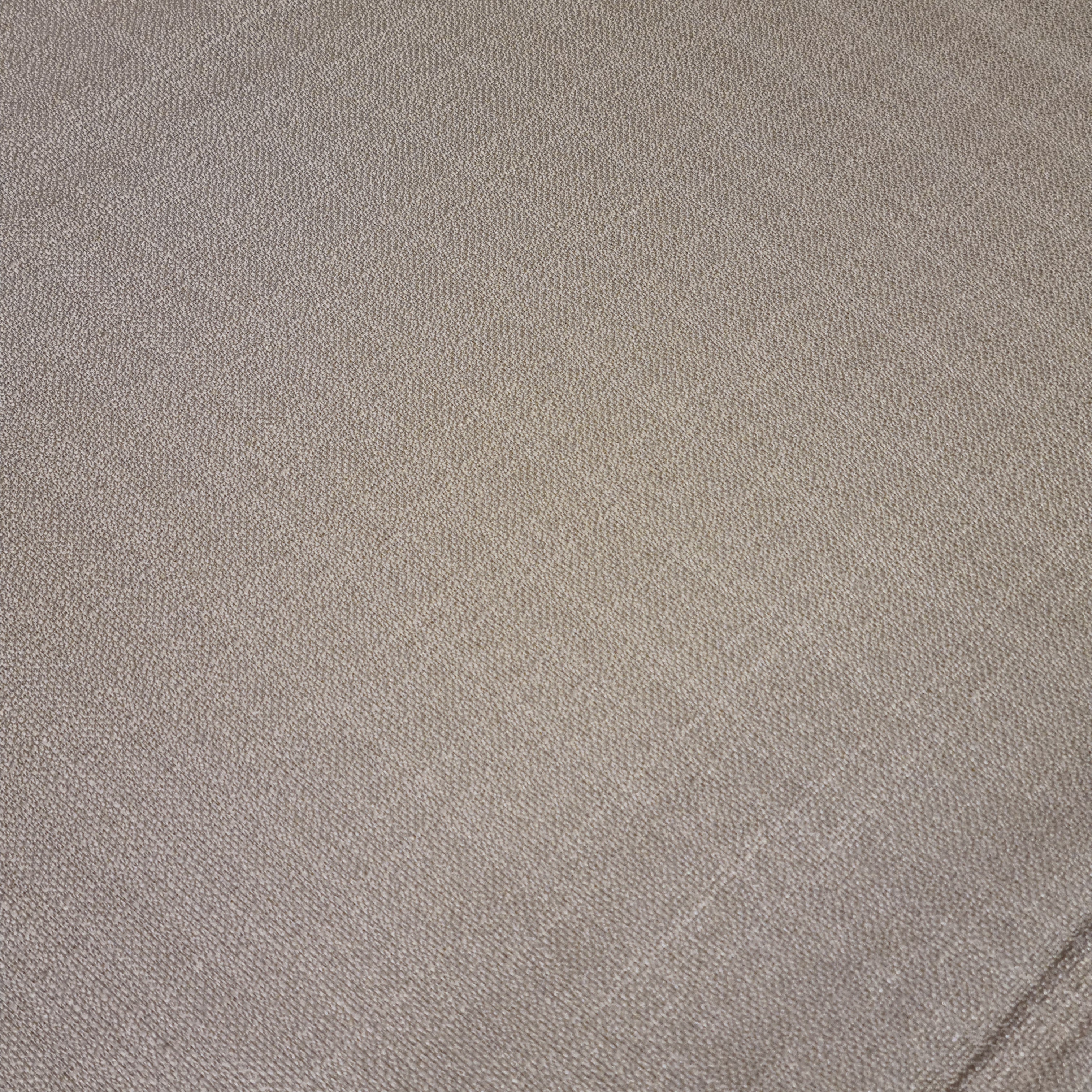 Beige Plain Luxury Tablecloth