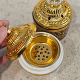 Arabic Calligraphy Round Oud Burner