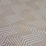 Grey & Gold Lines Luxury Tablecloth