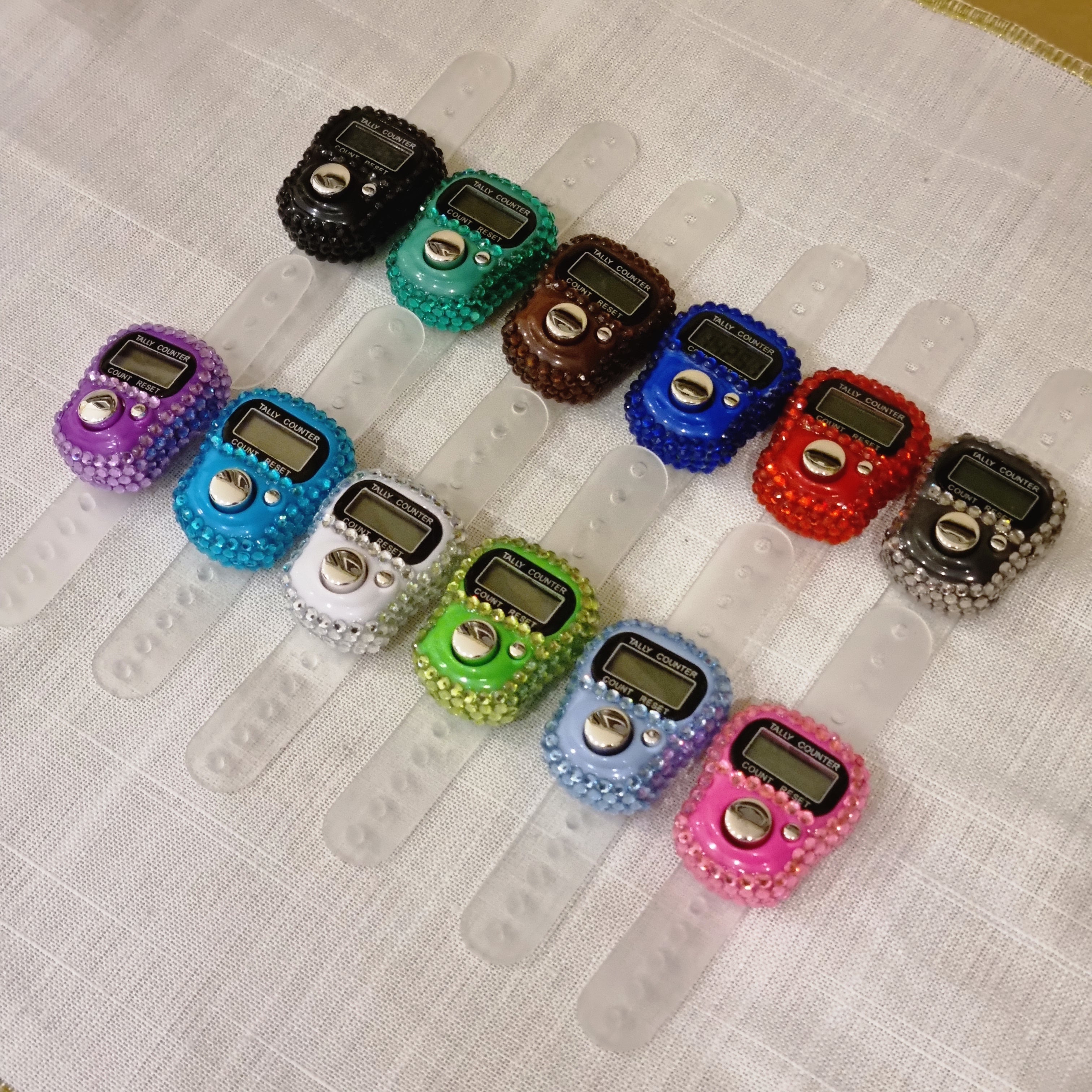 Bling Digital Finger Tasbeeh (5 kleure)
