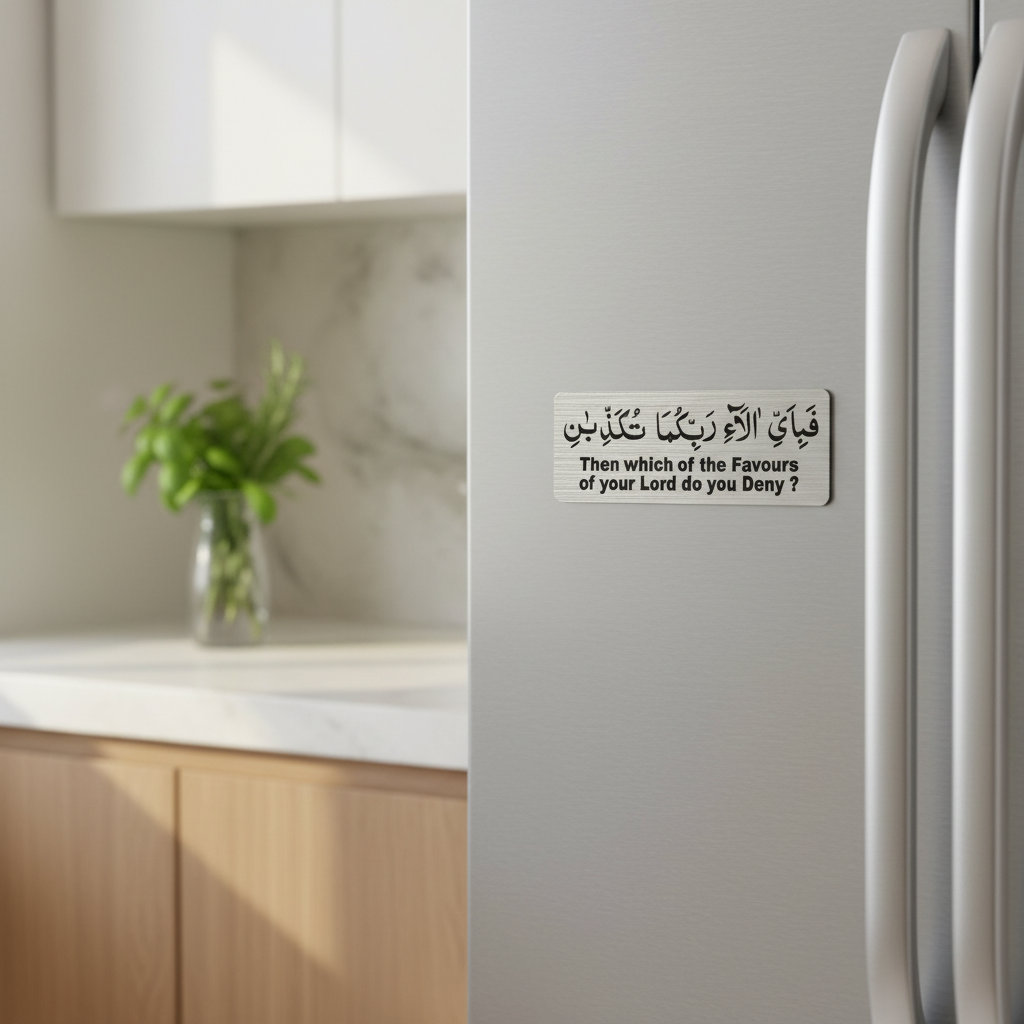 Fabiayiala irabbikuma tukazziban ENGRAVED Magnets