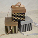 Gift Box with Loose Lid & Ribbon