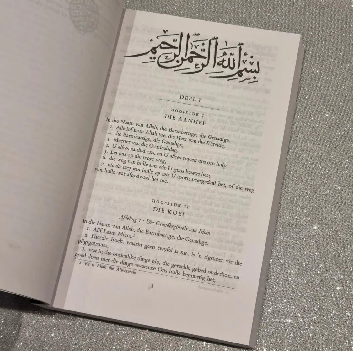 The Holy Quraan Translated in Afrikaans
