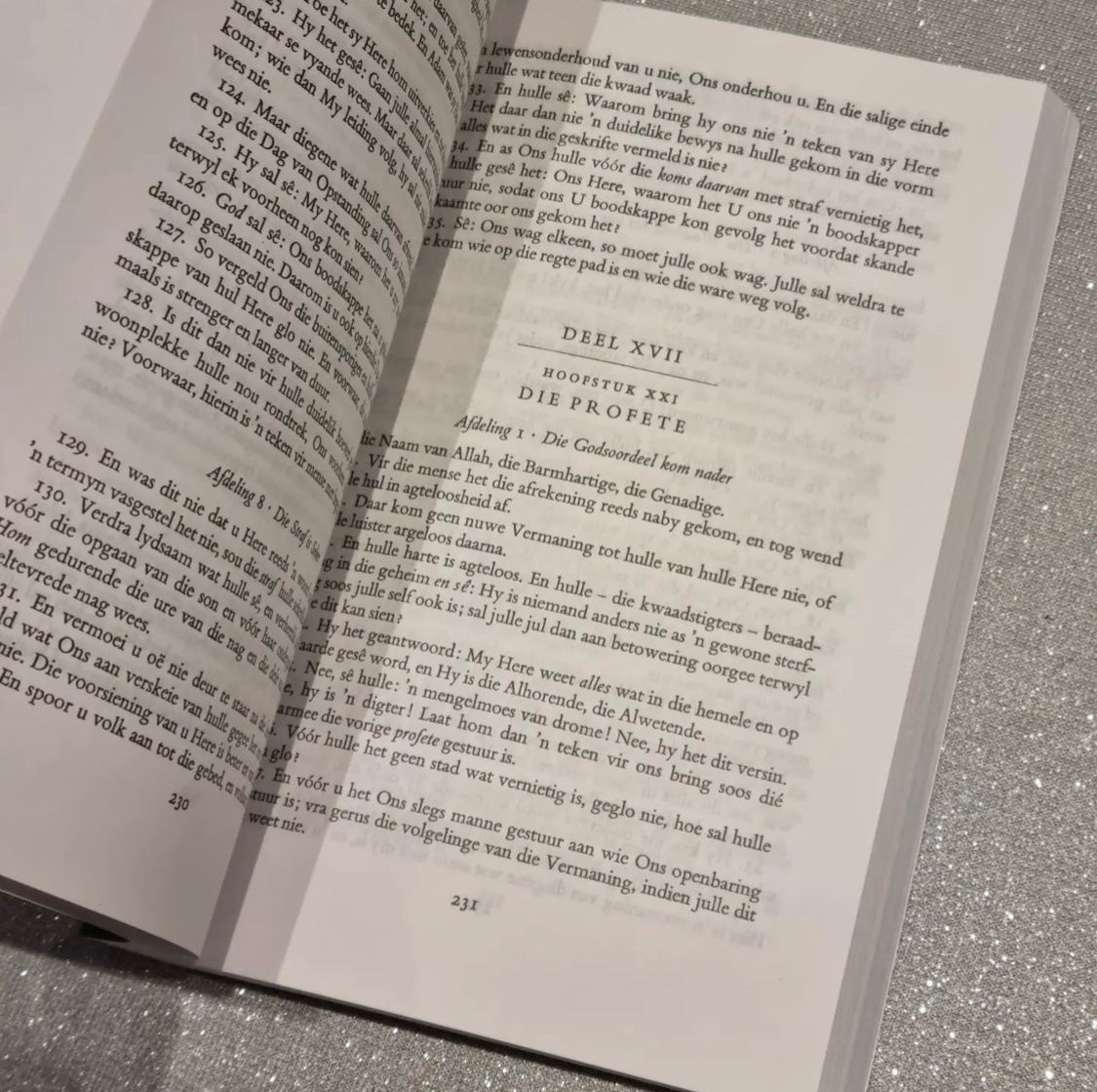 The Holy Quraan Translated in Afrikaans