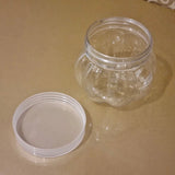 Ronde plastiekbad (vir armband Tasbeehs)