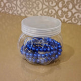 Ronde plastiekbad (vir armband Tasbeehs)