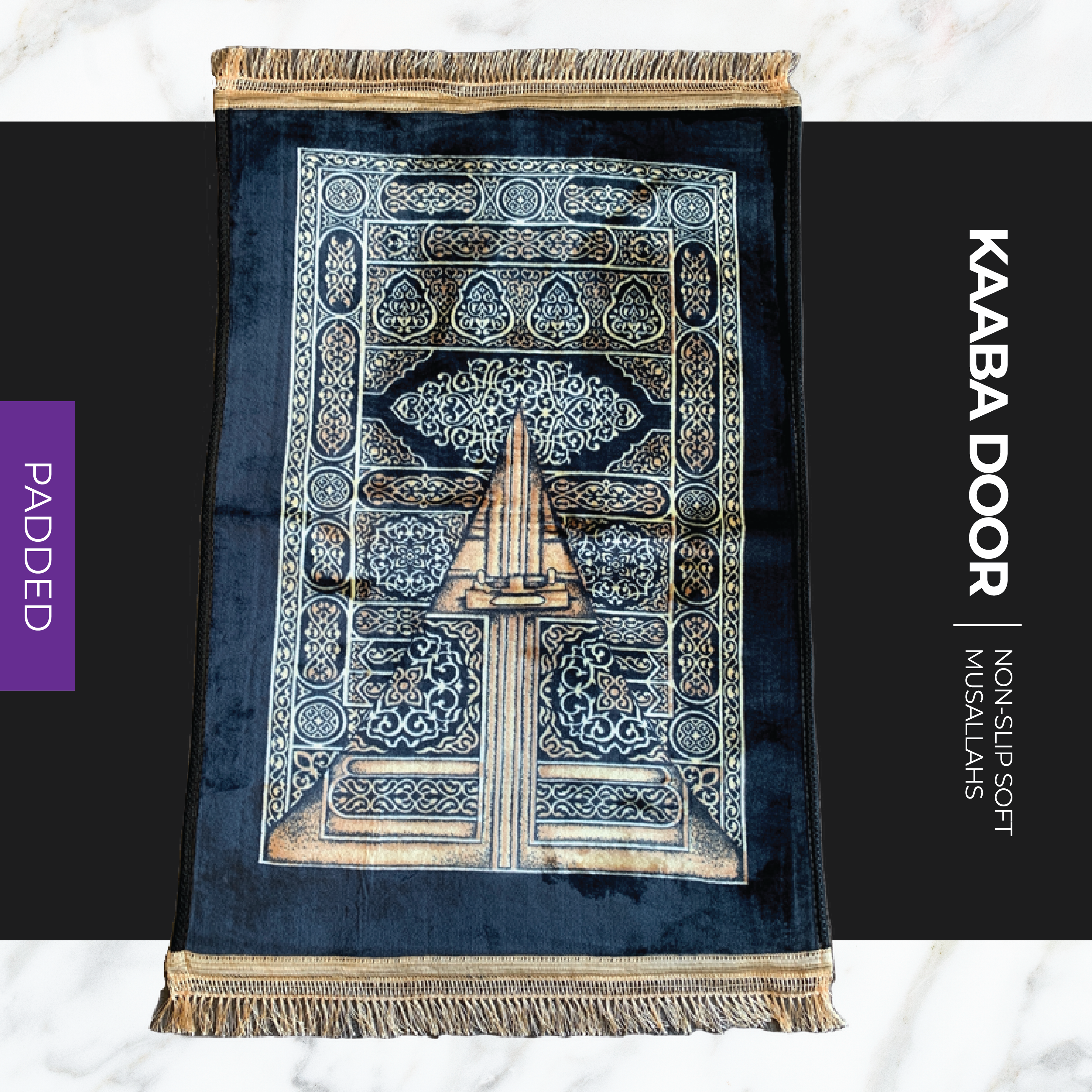 Designs Padded Soft-Touch Non-Slip Musallahs (2 Designs)