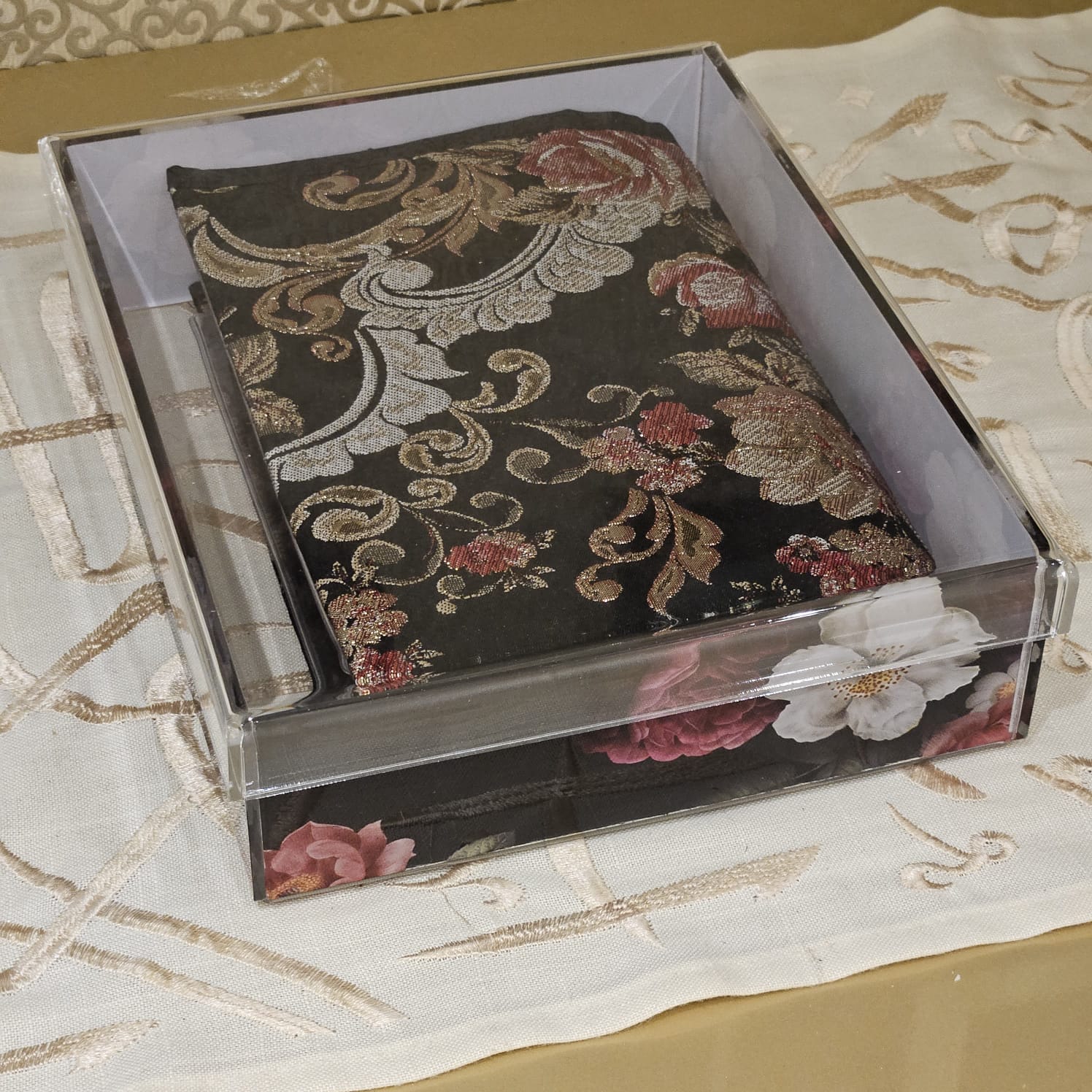 Single Perspex Boxes A5 (for Standard Quraans or Tasbeehs - 9 Designs)