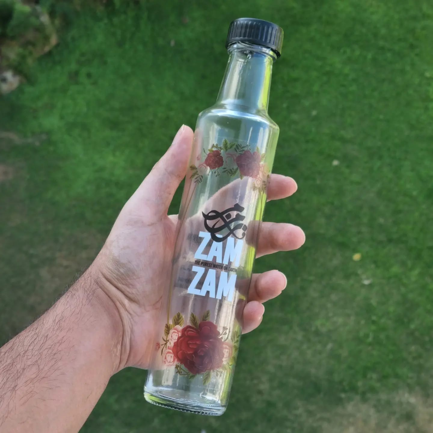250ml Zam Zam Glass Bottle Arabiana