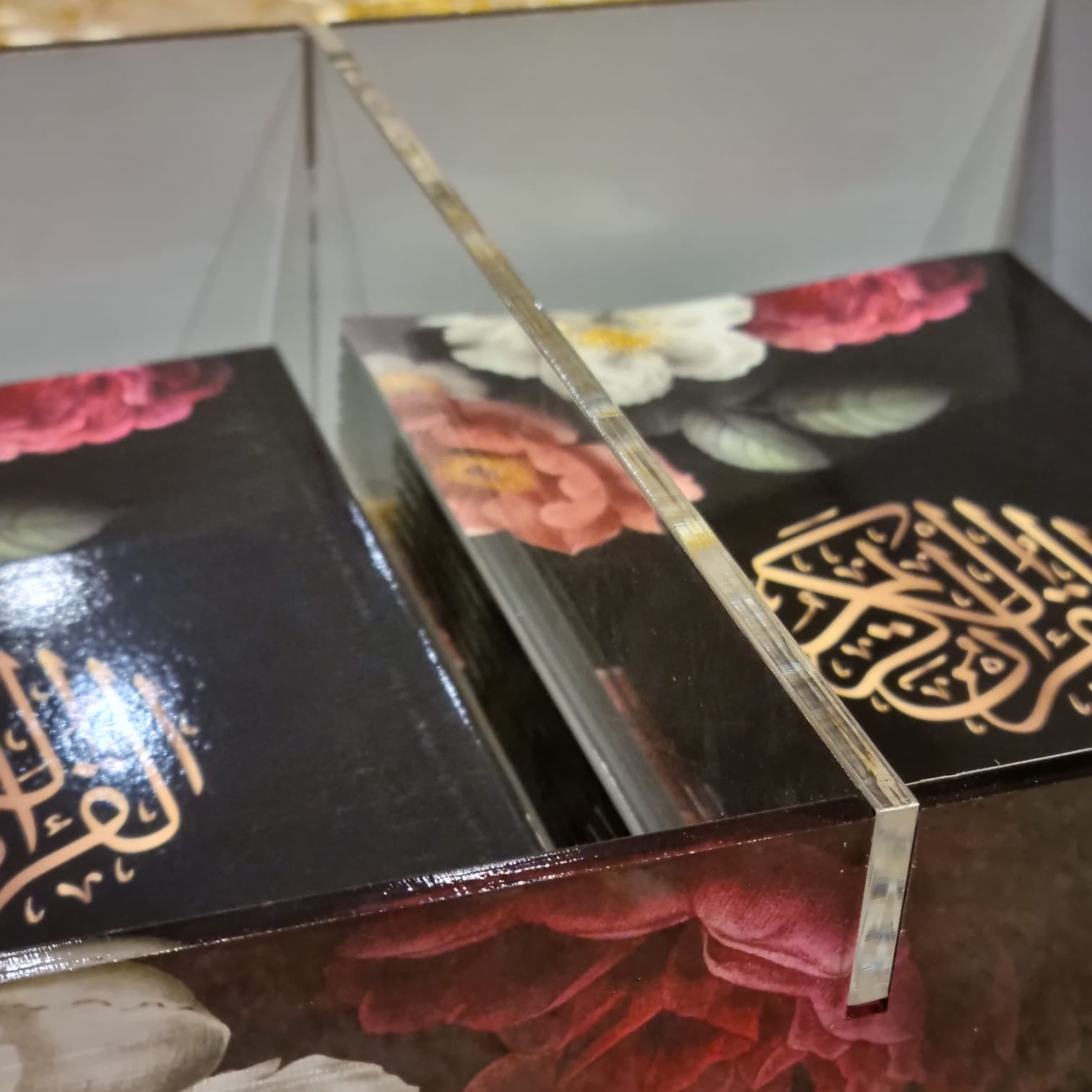 Combo Perspex Boxes A4 (for A5 Quraans or Yaseens Set - 17 Designs)